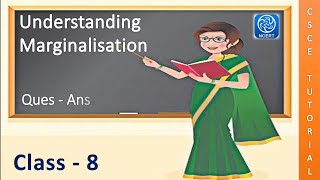 Class 8 Understanding Marginalization Question Answers  Class 8 civics chapter 7  Class 8 Sst [upl. by Tsyhtema]