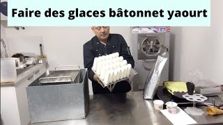 Comment faire des glaces bâtonnet yaourt  frozen yogourt [upl. by Coombs]