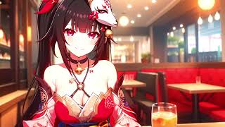 Anime Date Lofi ❤️ Romantic Sparkle Cafe Vibes to relax to [upl. by Bearnard]