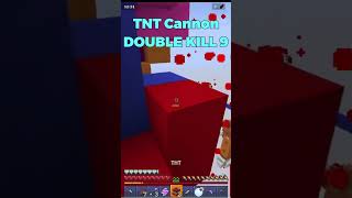 MCC Island TNT Cannon Double Kill 9 minecraft shorts mccisland [upl. by Ondrej]