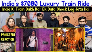 Reaction on India’s 7000 Luxury Train Ride [upl. by Murtha]