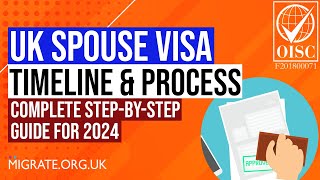 UK Spouse Visa Process amp Timeline 2024  StepByStep Detailed Guide [upl. by Anelrahc]