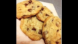 3 ingredient chocolate chip cookies [upl. by Lyrradal]