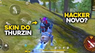 BAIANO TV COLOCA A SKIN DO THURZIN E LIMPA O MAPA TODO HACKER NOVO APARECEU DO ANDA KKKKK😂😂 [upl. by Eelidnarb]