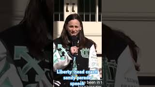 Head Coach liberty parade speech newyorkliberty wnba shorts viralshort sports [upl. by Ronn]