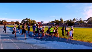 Oct 26 2024 West Valley Joggers amp Striders WVJS Speed Interval Workout 3  Mile Repeats [upl. by Htrap]