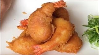 Secret Revealed Super Crispy Chinese Prawn Fritters 炸虾球 Crispy Shrimp Ball Recipe • Phoenix Tail [upl. by Ecydnarb]