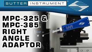 MPC325 amp MPC385  Attaching the Right Angle Adapter [upl. by Lenore]