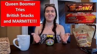 Americans Try British Snacks and Marmite For The First Time [upl. by Northrup739]