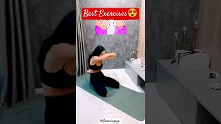 Best Exercises😍shorts goodexercise posture homeworkouts fitnessroutine genesisyoga [upl. by Theresa]