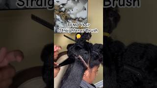 TYMO Hair Straightener Brush Type 4 Natural Hair hairtutorial tymo silkpressonnaturalhair [upl. by Mellman]