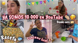 YA SOMOS 10k 👏🏼🥳💖 Receta cevich 🤤🐟 hice mi pastel desde Cero ✅ No le gustan mis pecas 🥹 [upl. by Ylelhsa]