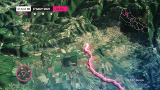 Giro d’Italia 2021  The Route  Stage 10 [upl. by Templeton]