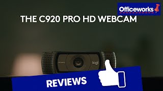 Logitech HD Pro Webcam Black C920 [upl. by Daria]