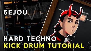 6EJOU Hard Techno Kick Tutorial  Master Distorted Rumble Kicks [upl. by Dare988]