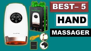 TOP 5 Best Hand Massager reviews in 2023 [upl. by Laughry]