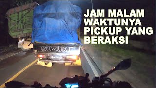 JAM MALAM INILAH PENGUASA JALUR GUNUNG  PICKUP SAYUR BERASTAGIMEDAN [upl. by Aisinut617]