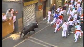 Encierro de San Fermín  9 de julio de 1999 [upl. by Aloap302]