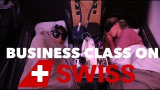 What is BUSINESS CLASS on SWISS airlines [upl. by Yrok]