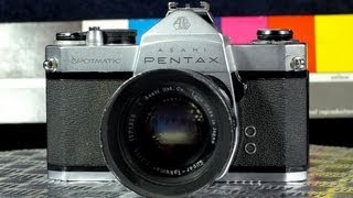 ASAHI PENTAX SPOTMATIC SP with ASAHI SUPERTAKUMAR 2055 mm [upl. by Mallin]