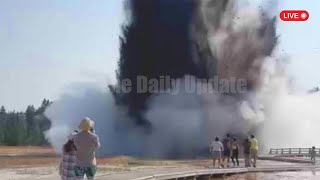 Horrible Today Yellowstone Volcanos New Eruption Shocks Millions of People Around the World [upl. by Eurydice]