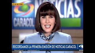 Primera emisión de Noticias Caracol 10071998 [upl. by Yrbua]