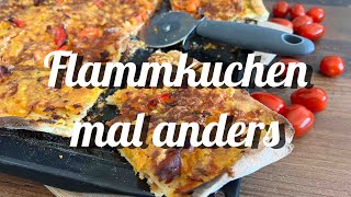 Flammkuchen  mal anders einfach lecker variabel [upl. by Sayette]