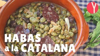 Habas a la Catalana  Faves a la Catalana  YOCOMO Cocina Catalana [upl. by Debera]