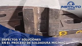 Defectos y soluciones en el proceso de soldadura MIGMAG [upl. by Acenahs302]