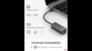 USB 30 Ethernet Adapter [upl. by Yenar]