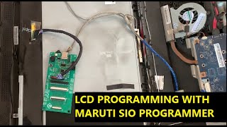 LCD PROGRAMMING WITH MARUTI SIO PROGRAMMER [upl. by Amin440]