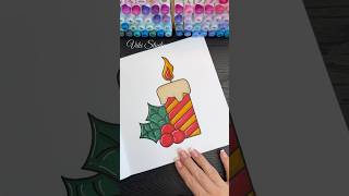 Coloring with me 🎄🎨 Christmas Coloring Page Fun [upl. by Burnaby]