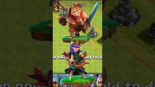 Archer Queen  Max King vs Single Line Defences gaming shortsyoutube coc clashofclans shorts [upl. by Saxela]