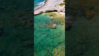 Kefalonia Lassi Crocodile beach greecebeach dronevideo [upl. by Eartha639]