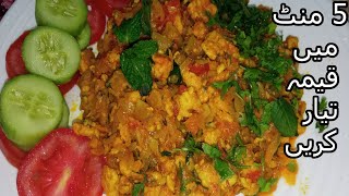 Quick amp Easy Chicken Mince  BSN Mother Cooking amp Vlogs [upl. by Wulfe221]