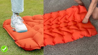 Fritton Inflatable Sleeping Pad for Camping Review [upl. by Giulia]