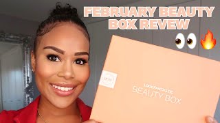 LOOKFANTASTIC February Beauty Box Review  LOOKFANTASTICCOM [upl. by Etteniuq]