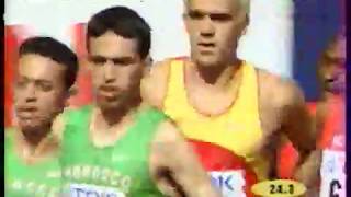 1500m finale Edmonton 2001 Elguerrouj Maazouzi [upl. by Eladal]