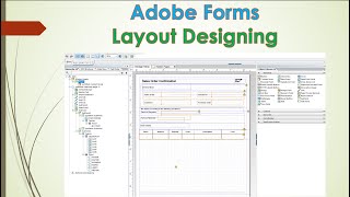 Adobe Forms Layout Designing Part  1 [upl. by Hsaniva]