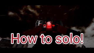 Roblox st blockade reboot how to solo zombie upgraded titan speaker sub to UTCMPLAYZSuchCoolness [upl. by Honniball]