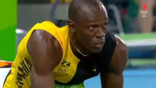 Bolt wins 100m Gold Rio 2016 [upl. by Pheni]