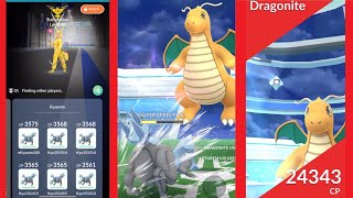 Kyurem vs Dragonite solo no weather boost [upl. by Elsilrac]