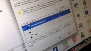 Samsung ML2165W Printer wiFi install process [upl. by Laehcim]