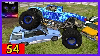 BeamNG drive ► Destruction Derby 54  MONSTER TRUCK vs Cars [upl. by Hobbie]