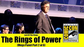 LOTR THE RINGS OF POWER  Comic Con 2022 Mega Panel Pt 2 of 6 Show Introduction Stephen Colbert [upl. by Syhr]