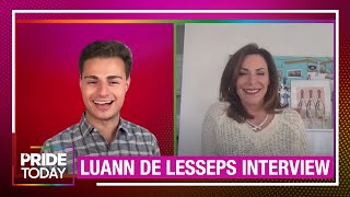 Luann de Lesseps REACTS to Joel Kim Booster Slamming Shannon Beador Following Love Hotel [upl. by Nevlin]