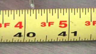 Tips on reading a tape measure [upl. by Ecirbaf]