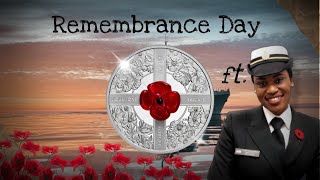 Remembrance Day ft SLt Annie Udofia PhD from HMCS Tecumseh [upl. by Trout]