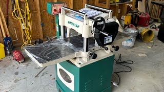 My NEW Grizzly G1021X2 planer vs my OLD Dewalt bench top planer HUGE UPGRADE [upl. by Hortensa628]