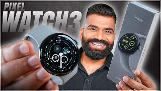 Google Pixel Watch 3 Unboxing amp First Look  A Polished Experience🔥🔥🔥 [upl. by Atsiuqal]